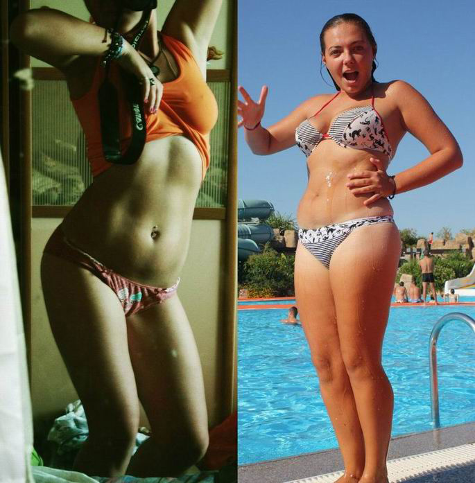 Полина Гагарина с идеальными пропорциями тела до и после снижения веса